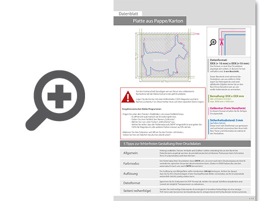 Product Bild karton_mit_wabenstruktur_in_hund-form_konturgefr__st___einseitig_4_0-farbig_bedruckt